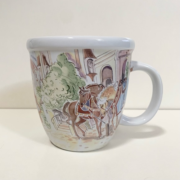 Lady Godiva watercolor mug - Picture 4 of 16